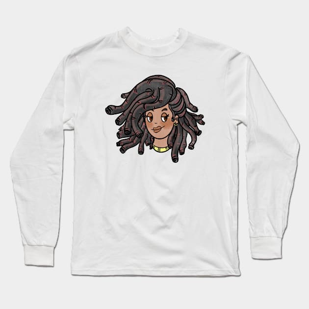 Pepette Locs / Light, Dreams & Love Long Sleeve T-Shirt by nathalieaynie